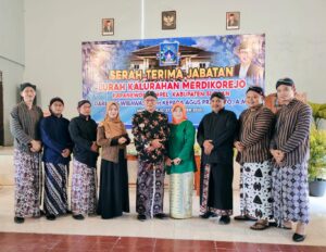 Serah Terima Jabatan Lurah Kalurahan Merdikorejo