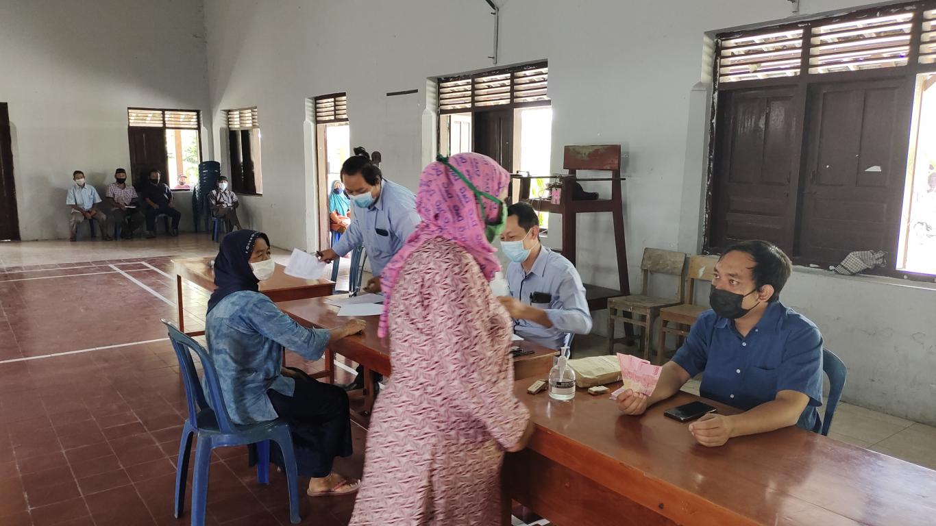 PENYALURAN BLT-DD TAHAP 12 TAHUN 2021