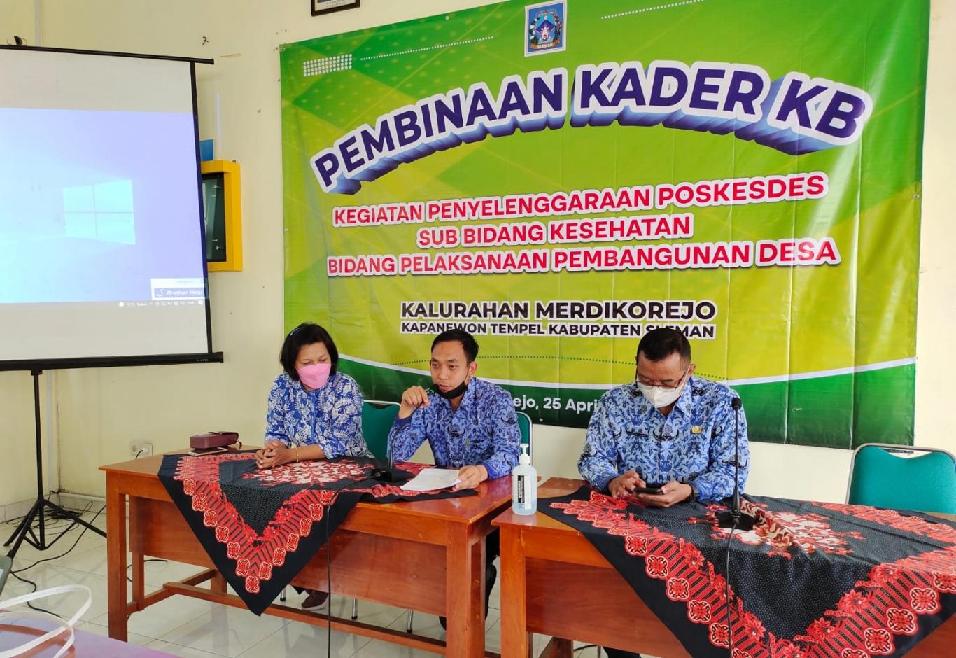 PEMBINAAN KADER KB KALURAHAN MERDIKOREJO