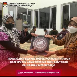 PANTARLIH MERDIKOREJO MENJADI PANTARLIH TERBAIK KAPANEWON TEMPEL