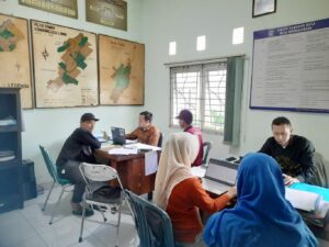 RAPAT KOORDINASI TIM VERIFIKASI RKP KALURAHAN MERDIKOREJO