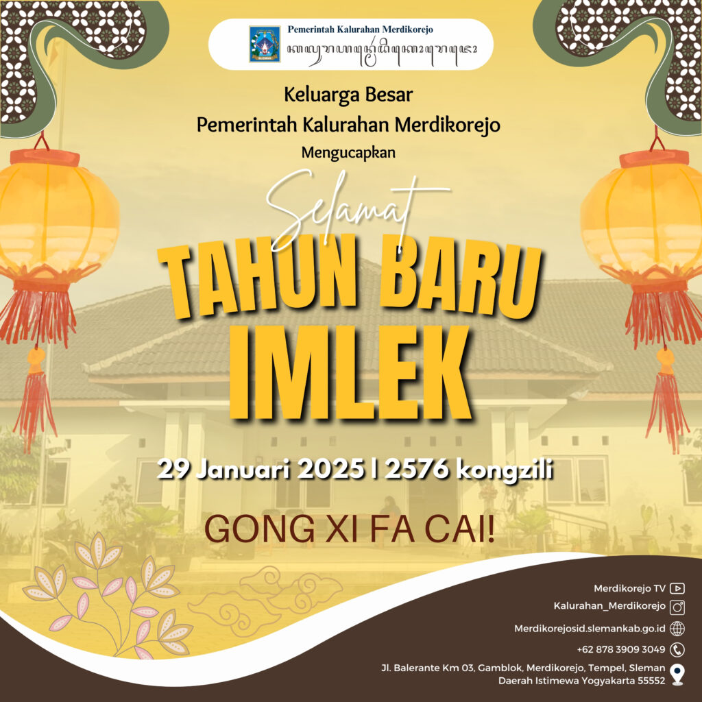 Selamat Tahun Baru Imlek Tahun 2025