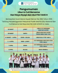 Pengumuman Libur dan Cuti Hari Raya Idul Fitri 1446 H
