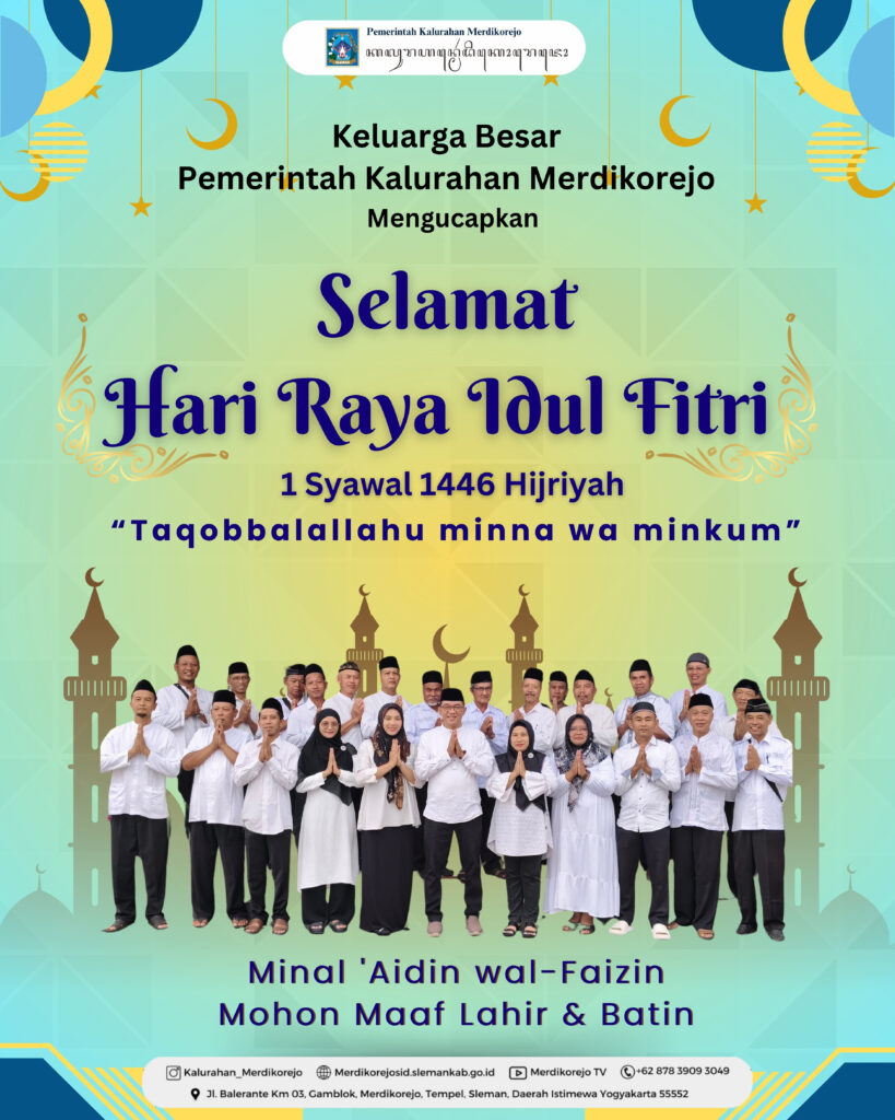 Selamat Hari Raya Idul Fitri 1446 H