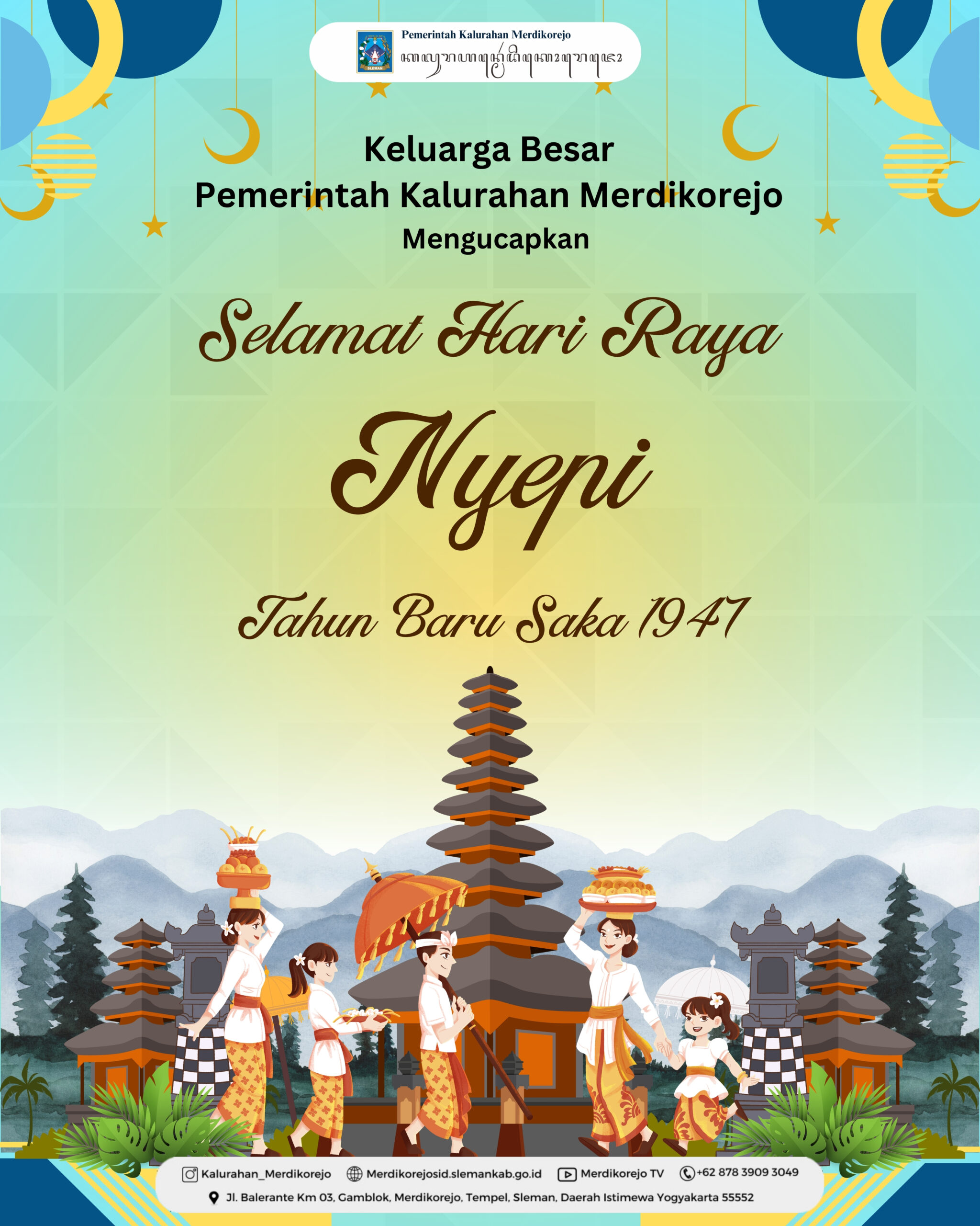 Selamat Hari Raya Nyepi Tahun Baru Saka 1947