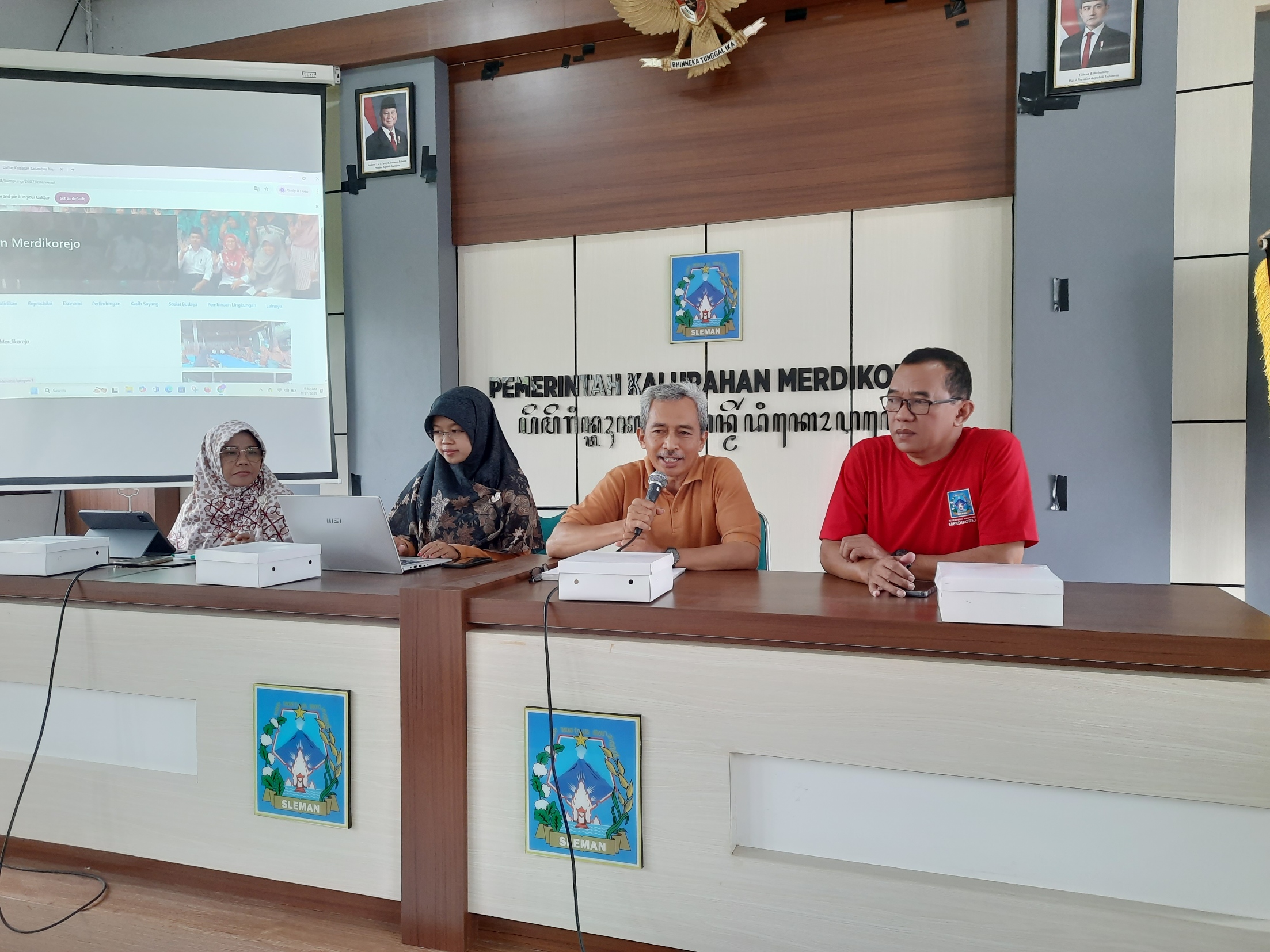 📌 Rakor Kampung KB Kalurahan Merdikorejo