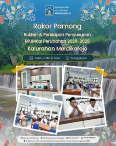 📌 Rapat Koordinasi Pamong Kalurahan Merdikorejo