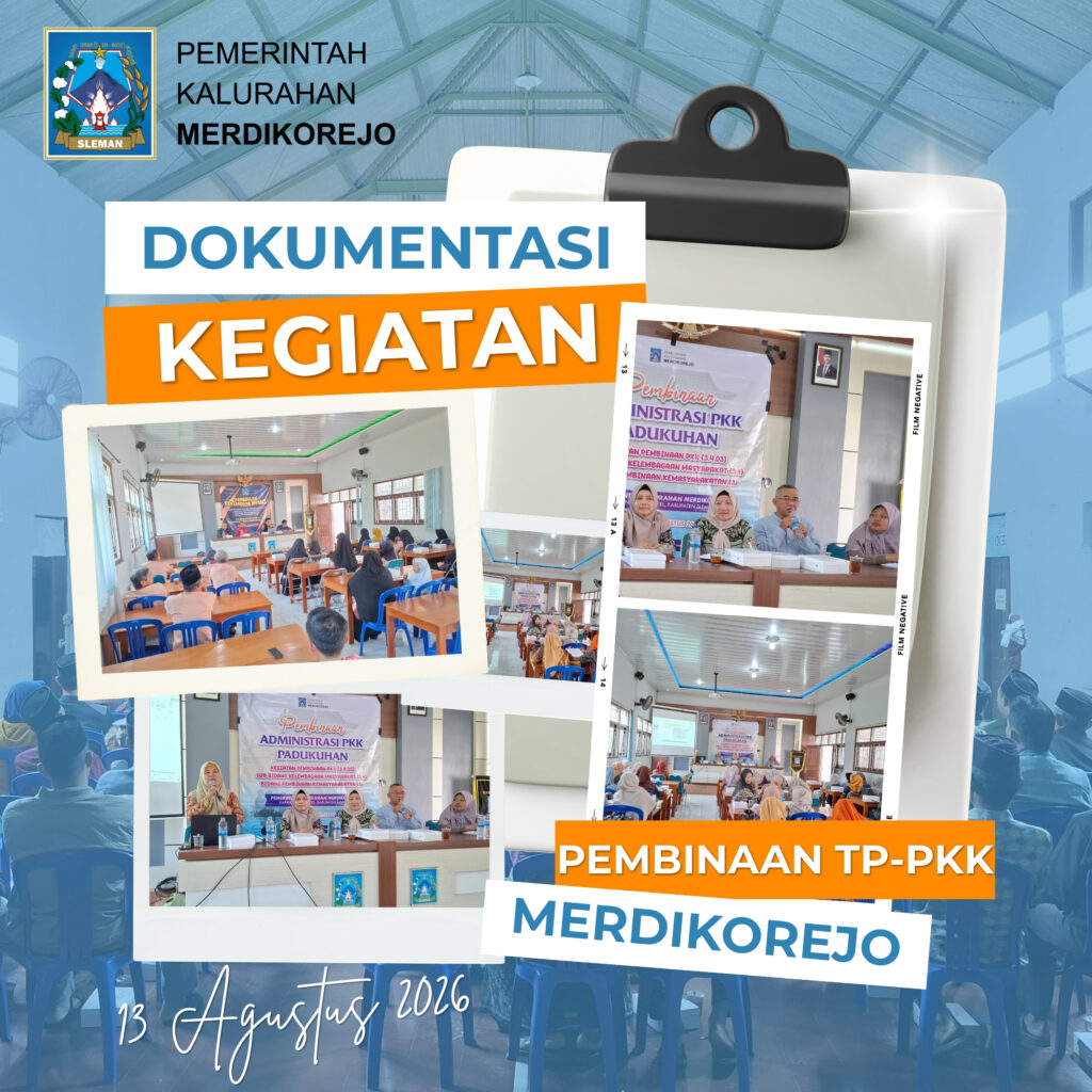 📋 Pembinaan Administrasi PKK Padukuhan Kalurahan Merdikorejo