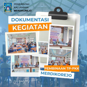 📋 Pembinaan Administrasi PKK Padukuhan Kalurahan Merdikorejo