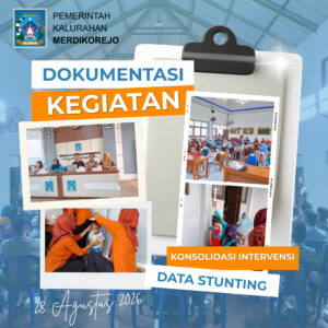 Konsolidasi Penentuan Intervensi Data Stunting Kalurahan Merdikorejo📊
