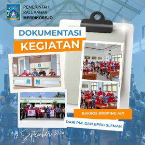 💧 Droping Air Bersih untuk Warga Kalurahan Merdikorejo