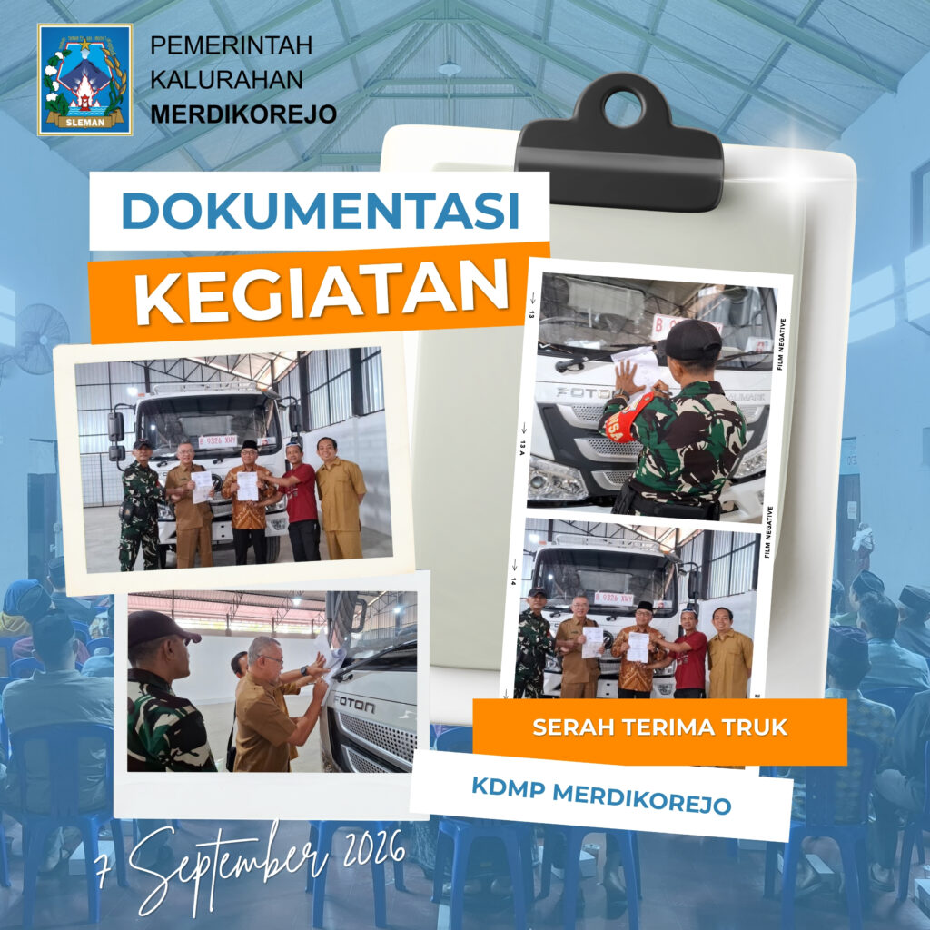 🚚 Serah Terima Truk Koperasi Desa Merah Putih Merdikorejo