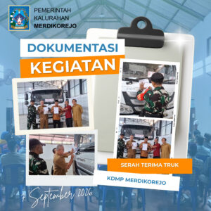 🚚 Serah Terima Truk Koperasi Desa Merah Putih Merdikorejo